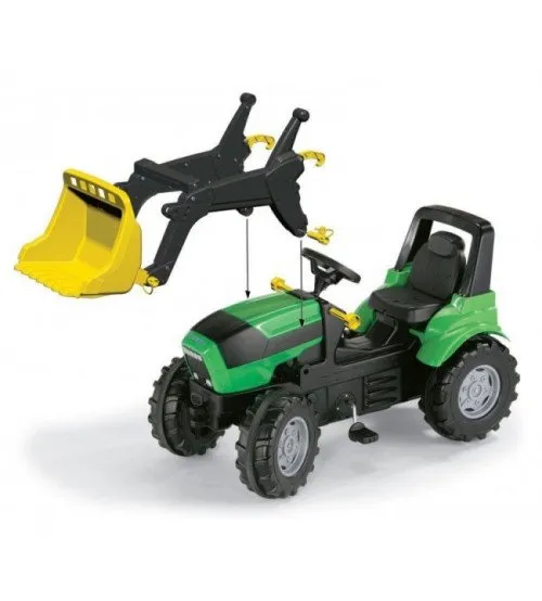 Traktors ar pedāļiem un noņemāmo kausu Rolly Toys rollyFarmtrac Deutz Agrotron 7250 TTV (3 - 8 gadiem) 710034