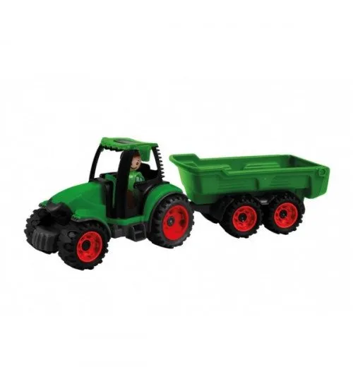 Traktors ar piekabi 38 cm Lena Truckies (kastē) L01625
