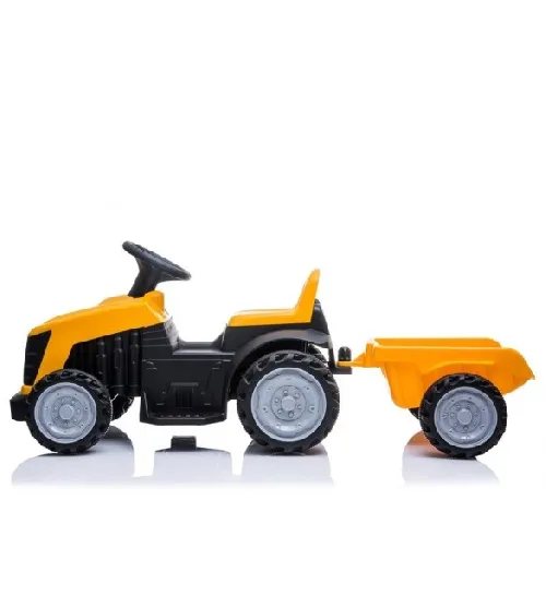 Трактор с прицепом на аккумуляторе yellow TR-1908T 4186