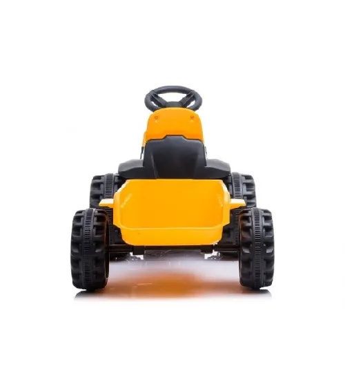Трактор с прицепом на аккумуляторе yellow TR-1908T 4186