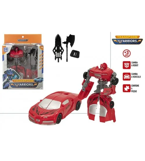 Transformers Robots-automašīna Warrior 20 cm