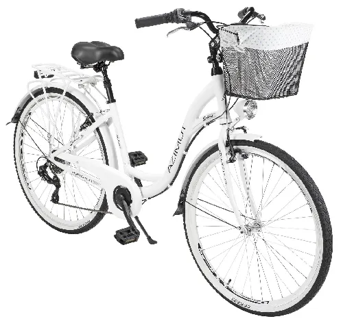 Велосипед AZIMUT Sarema 28" ALU TX-6 White
