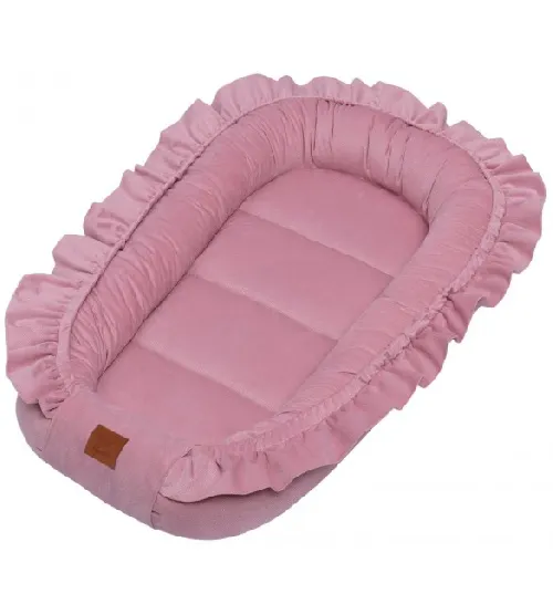 Zīdaiņa ligzdiņa VELVET DARK PINK 1562