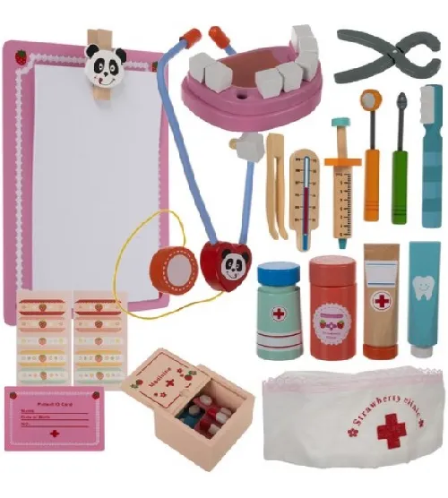 Zobārsta komplekts (koka) 39 el. 19869