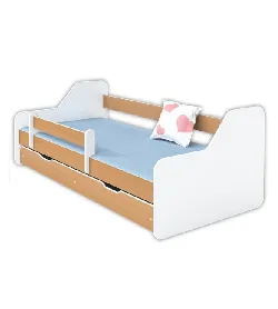 Pusaudžu gulta ar kasti 160x80 cm DIONE beech