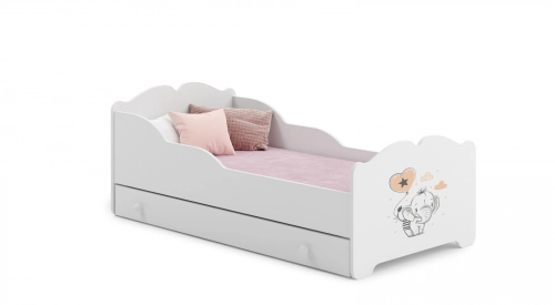 Детская кровать Anna 160x80 с ящиком Elephant