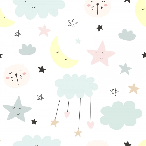 Bērnu gulta LUK ar atvilktni 140x70 Stars