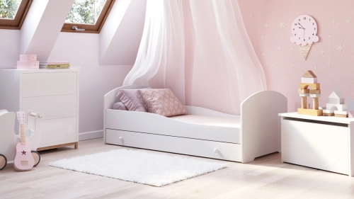 Single bed Fala 160x80 with drawer