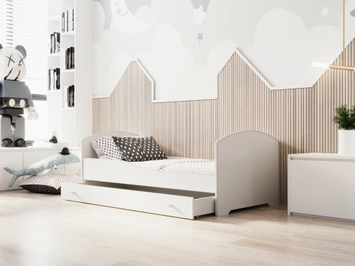 Single bed Luk 140x70 with drawer