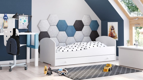 Single bed Luk 140x70 with drawer