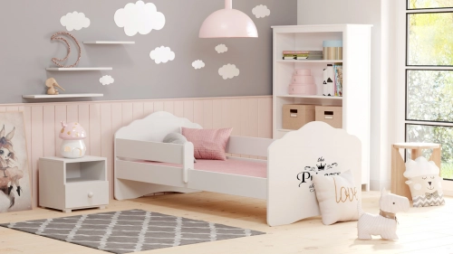 Детская кровать FALA с бортиками 160x80 Princess
