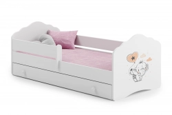Детская кровать FALA 160x80 с ящиком Baby elephant