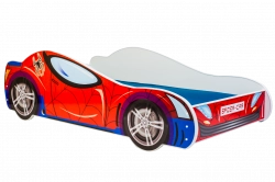 Детская кровать Spider Car II 160x80 с матрасом, Машина-паук