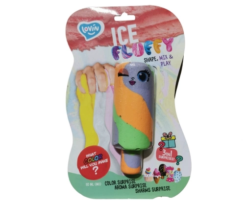 Антистресс Слайм Lovin Ice Fluffy Eskimo