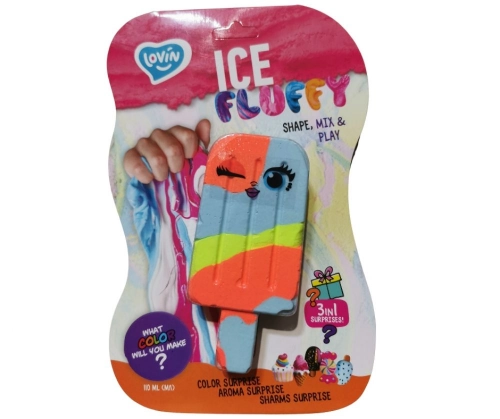 Antistresa rotaļlieta Gļotas - slaims Lovin Ice Fluffy sundae