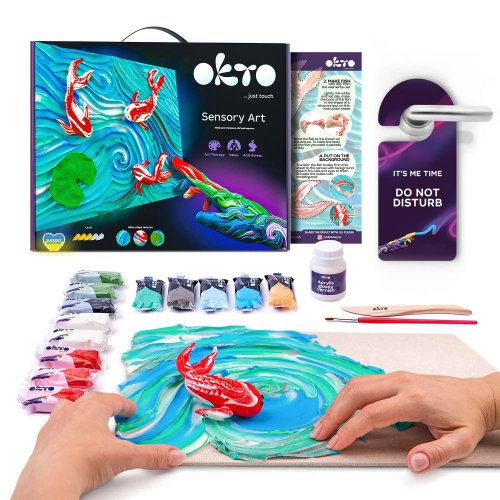 Набор для креатива 3D картина Koi Carps (30*40 cm)