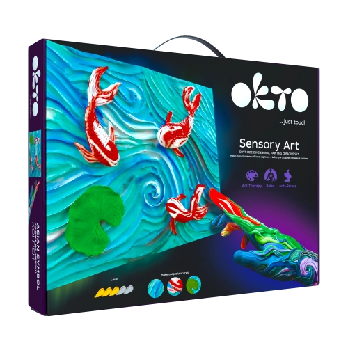 Набор для креатива 3D картина Koi Carps (30*40 cm)