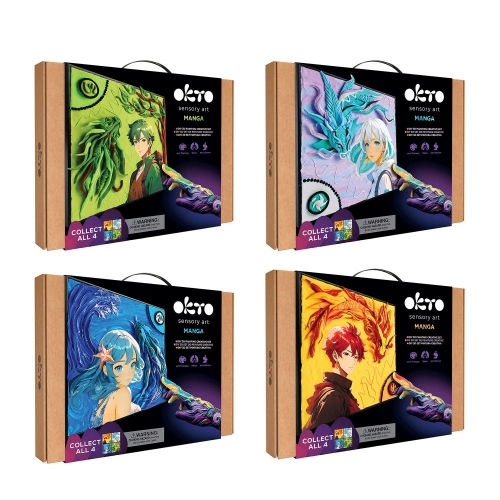 Radošais komplekts Modelēšanas masas - 3D glezna MANGA Zeme (29*29 cm)