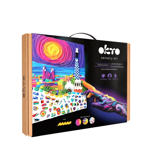 Набор для креатива 3D картина Park Guell Barcelona (30*40 cm)