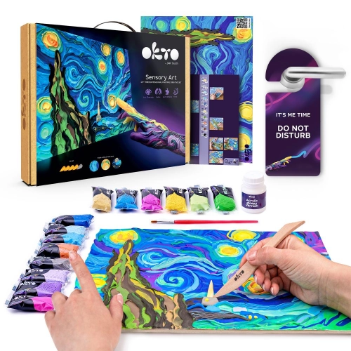 Набор для креатива 3D картина Starry night (30*40 cm)  (3684)