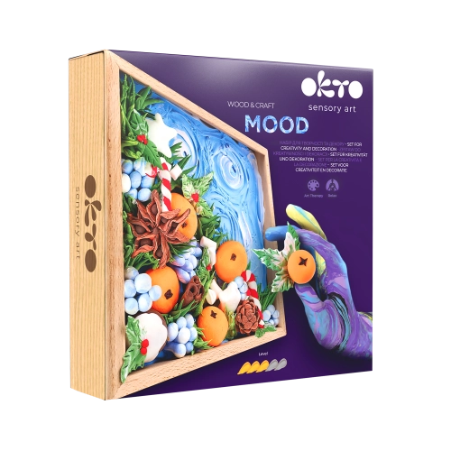 Набор для креатива 3D картина Wood&Craft Joy (21*21cm)