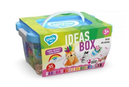 Набор для креатива Масса для моделирования (прыгающий пластилин) -  Ideas box