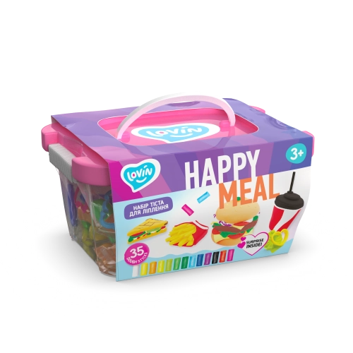 Radošais komplekts Modelēšanas mīkla Play Dough Happy Meal_1