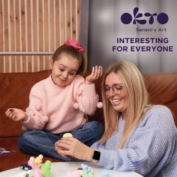 Radošais komplekts Air clay Modelēšanas masas - komplekts 24 krāsas