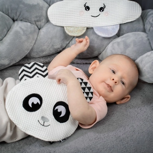 Čaukstoša rotaļlieta HAPPY PANDA 1533