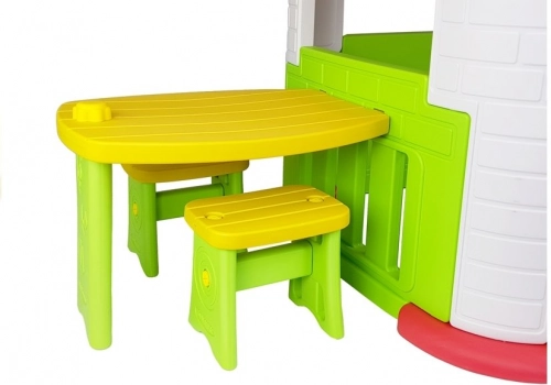 Dārza mājiņa ar mēbelēm (5515) [A]