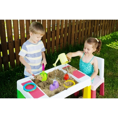 Столик+2 стула MULTIFUN grey MF-006-106