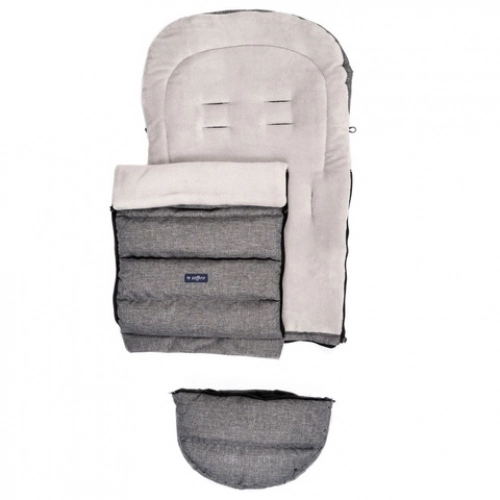 Спальный мешок Zaffiro iGROW 2.0 Plush melange grey SW20-M009