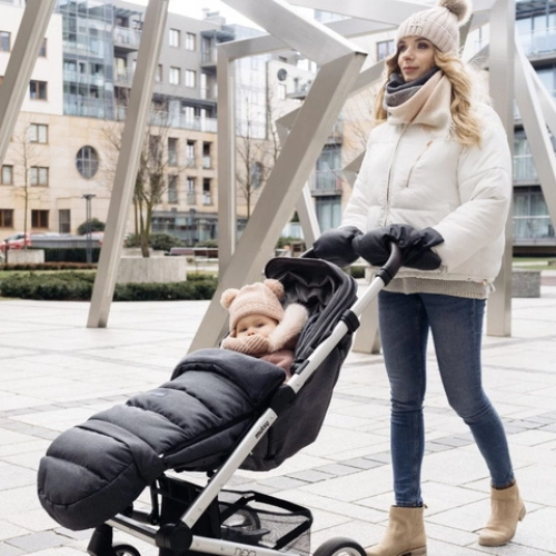 Спальный мешок Zaffiro iGROW 2.0 Plush melange grey SW20-M009