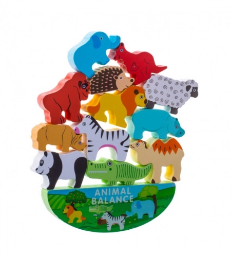 Koka spēle Balansējošie zvēriņi SAFARI 5137