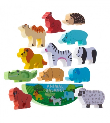 Koka spēle Balansējošie zvēriņi SAFARI 5137