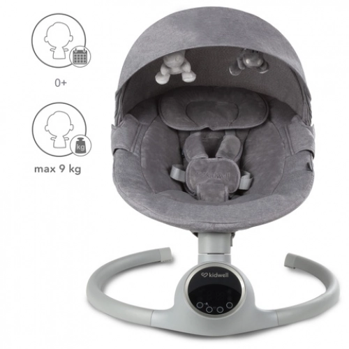 Кресло-качели REVE grey/silver Kidwell