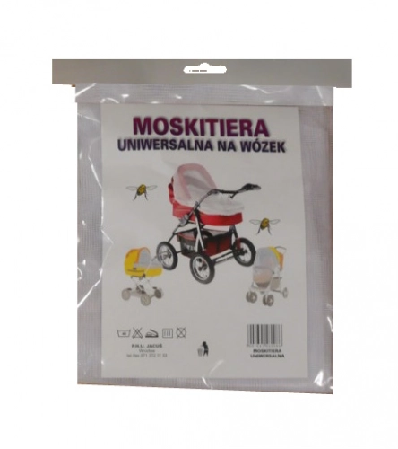 Moskītu tīkls ratiņiem (balts)