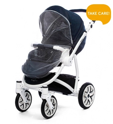 Moskītu tīkls ratiņiem (no īpaši smalka tīkla)  BABYONO 072