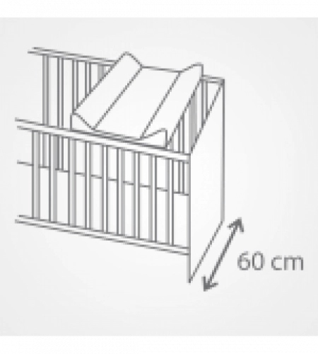 Pārtinamais dēlis RABBIT Albero Mio 82093 (80 cm) [A]
