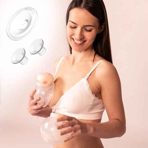 Piena atsūcējs TWINNY double hands free BabyOno 1002 [A]