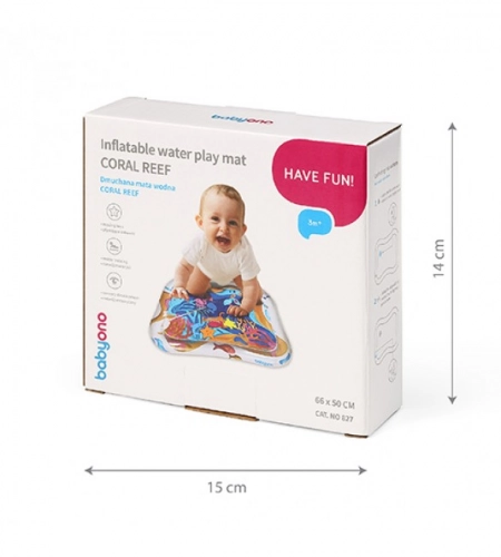 Piepūšamais ūdens paklājiņš mazulim BabyOno 827