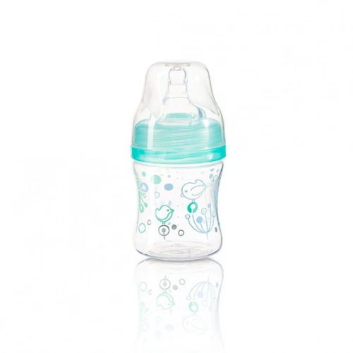 Pudele ar plato kakliņu 120 ml BabyOno 402/03 blue