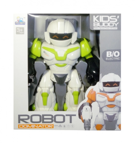 Robots ar skaņām, gaismām 20 cm Q9226