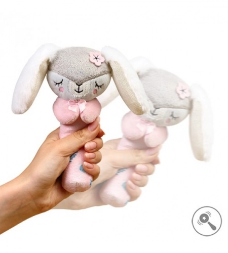 Rotaļlieta ar pīkstuli BUNNY SUNDAY Babyono 1498