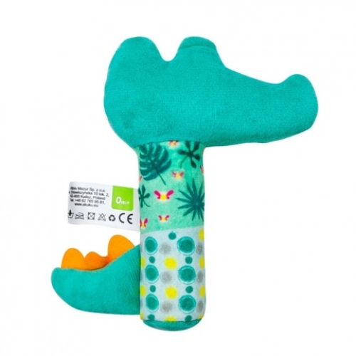 Rotaļlieta ar pīkstuli CROCODILE A0644