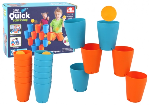Sensoru spēle CUPS 3-in-1 77825