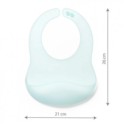 Silikona priekšautiņš ULTRATHIN 1598/01 turquoise