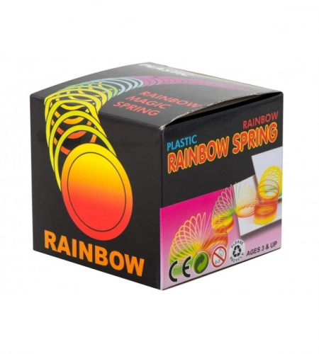 Спиралька RAINBOW 7 cm KX6327/2
