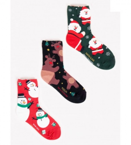 Zeķes CHRISTMAS 27/30 SKA-X011