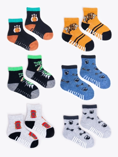 Zeķes PUSFROTĒ ar ABS 20/22 BOY SKA-0020